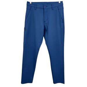 BYLT Blue Pants Size 31 Premium Basic Everyday 2.0 Slim Skinny Ultra Stretch EUC